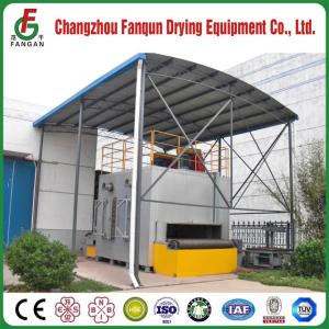China 1.6m Width Belt Dryer Machine Air Flowing Steel Belt Dryer factory
