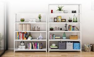China Light Duty Three Tiers Boltless Garage Shelving 100cm , 120cm Height factory