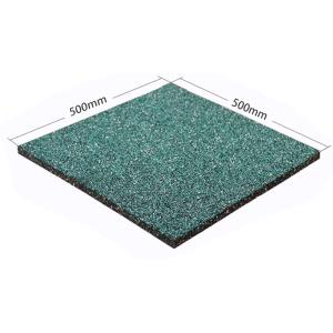China 6&quot; Thick Home Gym Floor Mats Multipurpose Wear Resistant With Cap Stystem factory