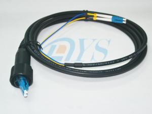 China LC Singlemode Fiber Optic Cable Assemblies ODLC Duplex factory