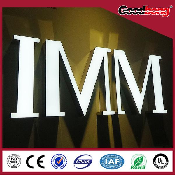 Custom waterproof Backlit Sign LED Channel Letter