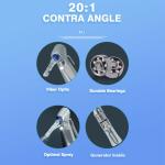 Dental Fiber Optical Implant Handpiece Contra Angle Handpiece Dental Implant