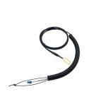 KEXINT FTTH Spiral Armored Optical Cable 2 Cores 5.0mm With Corrugated Tube