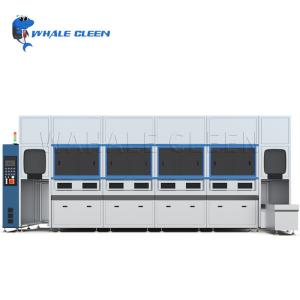 China 2400W Fully Automatic Ultrasonic Cleaning Machine Parts Washing Device factory