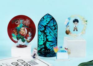 China Acrylic animation brand star base Merry Christmas logo picture cartoon desktop characters surrounding decoration factory