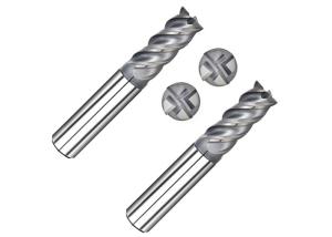 China Solid Tungsten Carbide Square End Mill Cutter for Stainless Steel factory