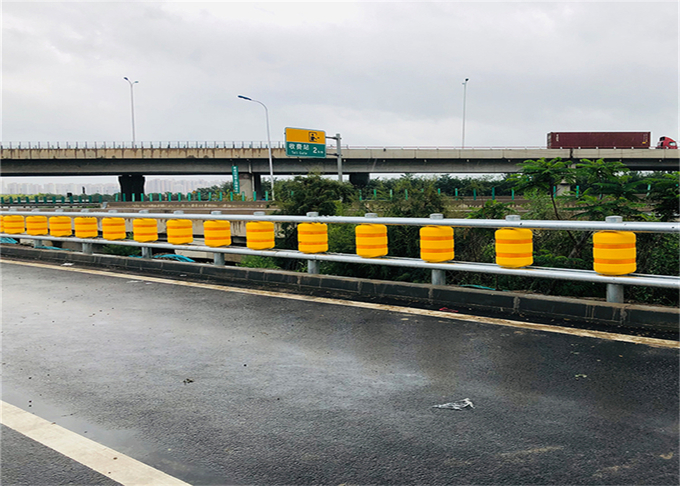 EVA Filled Eco Rolling Guardrail Barrier SB Certificate Approved 13