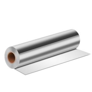 China Heat Sealing Alu Bubble Foil Food Grade 11 Micron Types Aluminum Foil Film factory