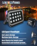 White / Warm White Outdoor LED Sport Court / Tennis Court Flood Lights 120lm / w