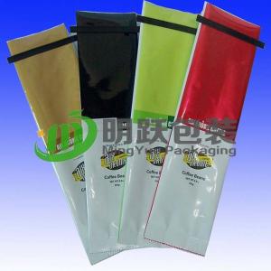 China 250g 500g Coffee Packaging Bags AL7 1000g Quad Seal Coffee Bags factory