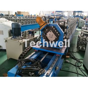 Top Furring Channel Cold Roll Forming Machine With Continuous Servo Tracking