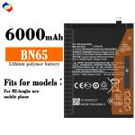 Stock Xiaomi BN65 4.45V 6000mAh Battery for Poco Mobile Phone Original Xiaomi