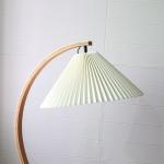 ins pleated retro wood floor lamp decoration vintage floor lamps living room