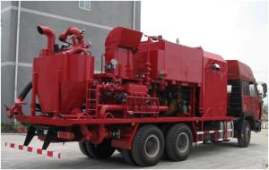 China Cementing Engine 45MPa 300HP Frac Pump Truck factory