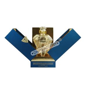 China Secure Packaging Double Door Box Wine Packing Boxes With Metal Logo factory