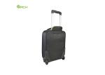 Two Skate Wheels 1680D Imitation Nylon Soft Sided Luggage