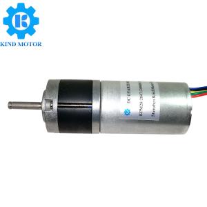 China 6W Brushless DC Geared Motor 4A Continuous Current 28mm Diameter factory