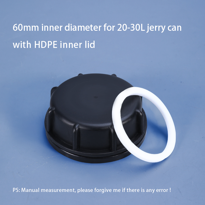 53mm Plastic Cap Blue Screw Cover Lid For 10L Jerry Can With Childproof Tamper Cap