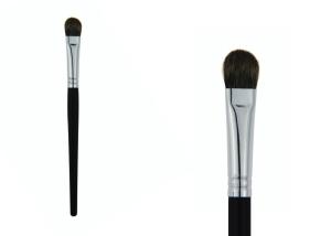 China Black Professional Synthetic Hair Makeup Brushes / Flat Top Concealer Brush factory