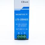 Industrial 12V AC DC Din Rail Power Supply 75W 24V 90VAC Input For Machinery