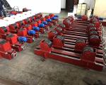 Conventional Tank Turning Rolls , 5 Ton Welding Rotator Stands Lead Screw