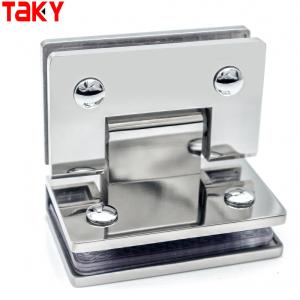 China Stylish Modern Design Glass Door Hardware for Glass to Glass Shower Door Pivot Hinges factory