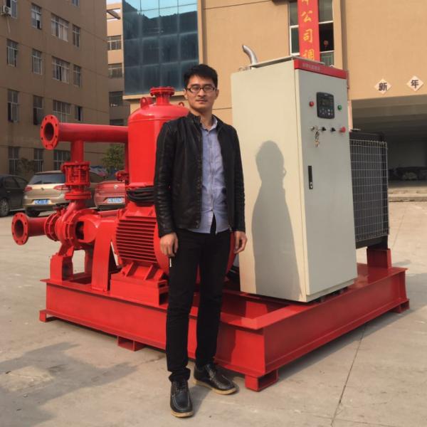 500gpm Firefighting Pump Diesel Engine Driven Fire Pump for Building Project