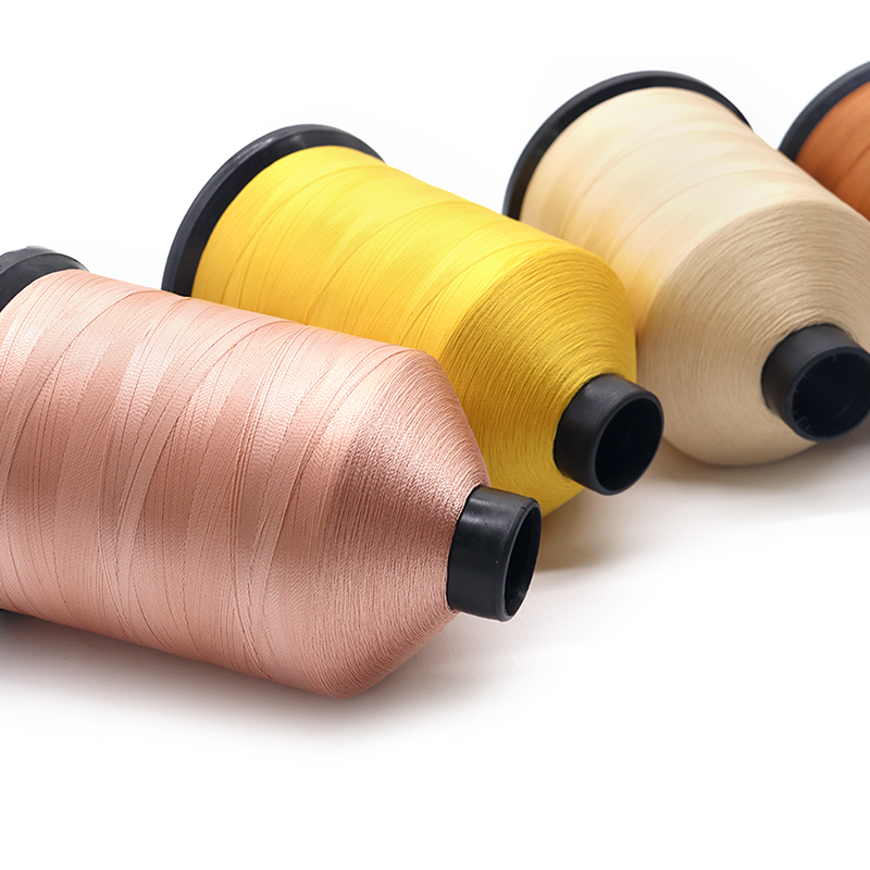 Custom Color 420d/3 Nylon 6.6 Bonded Sewing Thread with High Temperature Resistance