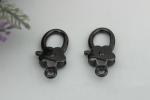 Promotion 4 color zinc alloy small 5 mm handbag snap hook wholesale