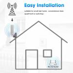 High gain 698 to 2700MHz Broadband Barrel Omni OEM 4G 5G Antenna Outdoor Antenna