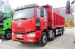FAW Jiefang Dump Truck J6M Heavy Truck Diesel 350hp Flat Top Single Row Seat 8X4