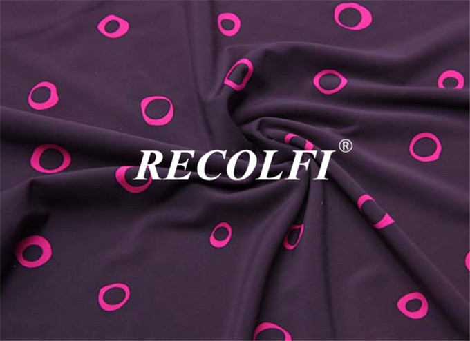 Poly Spandex Activewear Knit Fabric Sustainable Sun Protect Cool Wicking