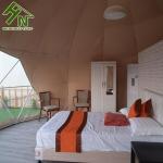 Factory Price Luxury Outdoor Hotel Liviing Geodesic Dome Glamping Tent Houses