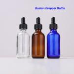 15ml 30ml 60ml 120ml 2oz Glass Amber Essential Oil Bottle Blue Glass Boston