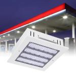 Embedded Ceiling LED Canopy Light Outdoor Petrol Gas Station Roofing LED Highbay