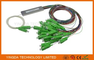 China 2x32 Micro Fiber Optic PLC Splitter 900um SC / APC Connector LSZH G657A 1M factory
