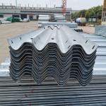 3mm /2.7mm Thick Hr Sheet Powder Coated Traffic Safety Highway Guardrail for
