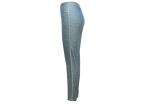 Knitted Ladies Casual Pants Fake Denim Dress Trousers Double Needle Stitch On