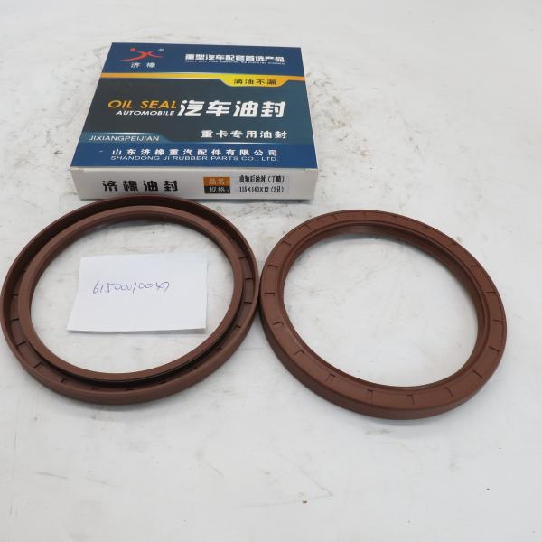 Shacman Dongfeng Truck Parts Engine Crankshaft Oil Seal Rubber Material