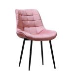 Bedroom Upholstered Green Dining Chairs Velvet Fabric Home Furniture