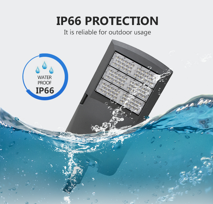 Outdoor 50w 100w 150w 200w Led Street Light with High Power Die Casting Aluminum IP65