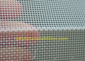 China Square Hole 0.4mm Polyester Mesh Belt For Drying Mining factory