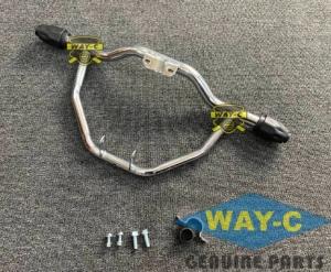 China Alloy Motorcycle Bumper Geg Guards Moto Crash Guard Assy For HAOJUE KA150 factory