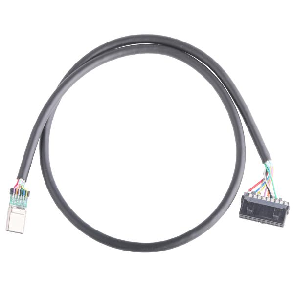 Rohs Internal Resistor Black Pvc Wire Usb 3.0 Type C To Idc Cable 20p Female