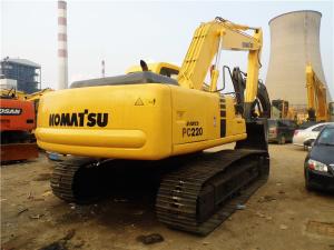 China Japanese Used KOMATSU PC220-6 Crawler Excavator Sale factory