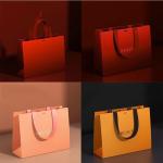 Custom Order Acceptable Boutique Shopping Bolsa De Papel with Customized Logo