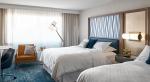 Commercial Hotel Luxury Furniture , Apartment Hotel Bedroom Furniture Drak Color