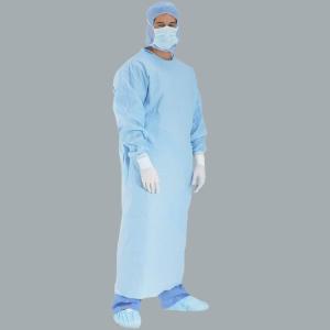 China Feeling Soft Disposable Surgical Gown Convenient Good Tensile Strength factory