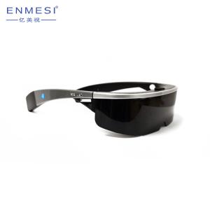 China 35 Degree 3D Smart Video Glasses FOV Virtual 98 Inch OTG Port For Education factory