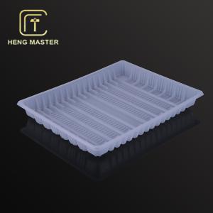 China 18.5g Frozen Food Blister Packaging Tray White High Temperature Resistant factory